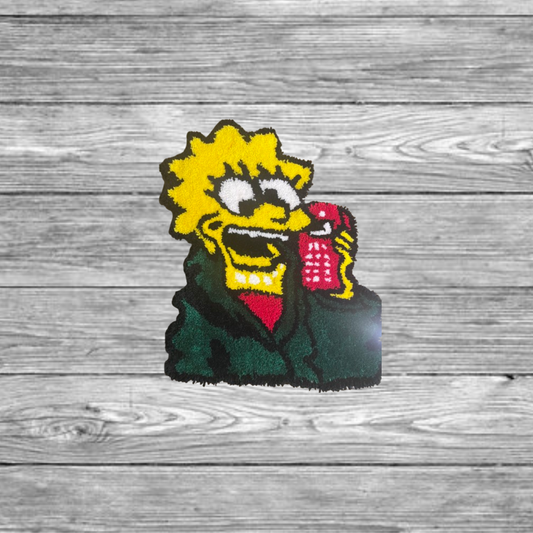 Lisa Simpson Tufted Rug
